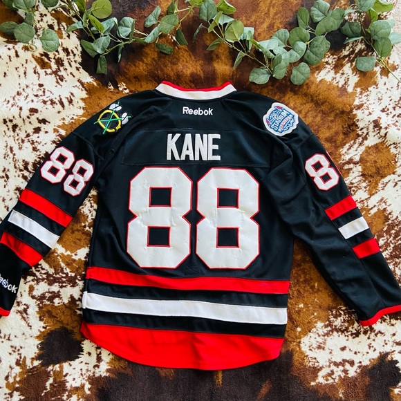 SOLD ✨ Reebok Black Kane Long Sleeve Jersey Size: M - Picture 5 of 7